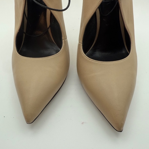 CASADEI BLADE HEELS NUDE BLADE SIZE 11 - Picture 2 of 10